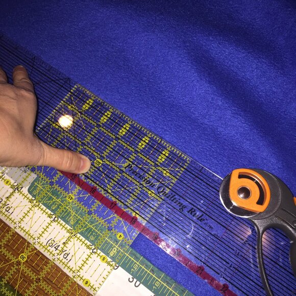 Baby blanket Fleece Blue Teddy Bear Airplanes moon stars 2 layer soft nap blanky - Picture 4 of 4